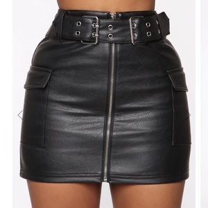 Leather Skirt